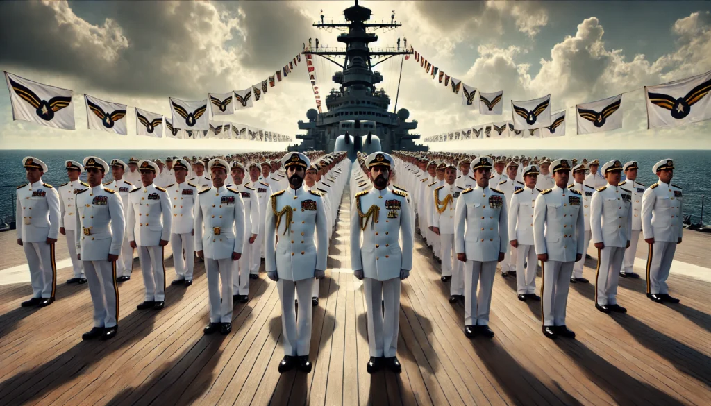 海軍中将は何人いる?