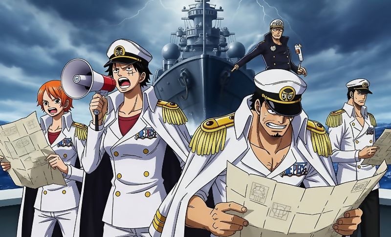 海軍本部の中将一覧:ONE PIECEの主要な中核
