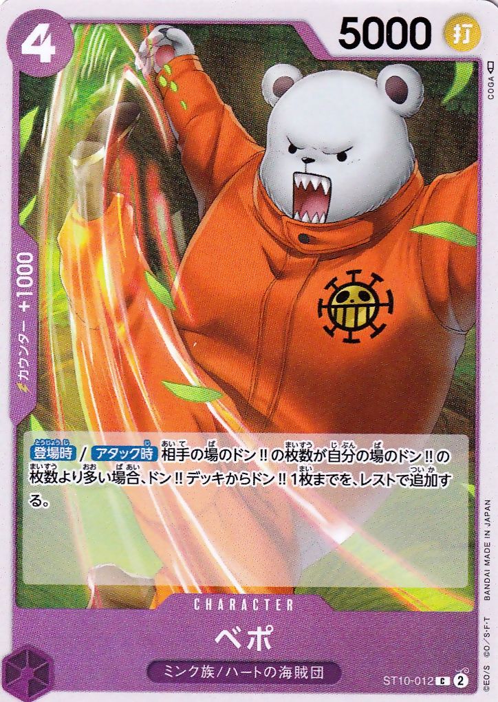『ワンピース』ベポ覚醒の秘密と能力