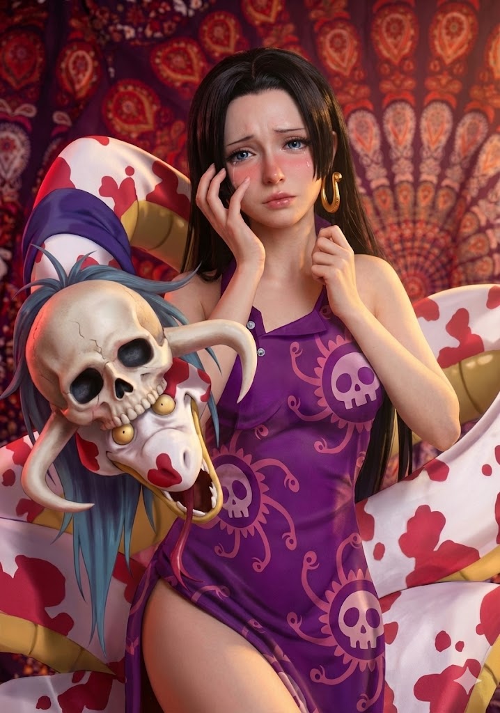 ワンピース｜ハンコックと